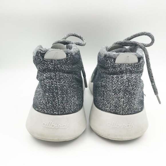 ALLBIRDS Wool Runner Up Mizzle WRU High Top Gray Sneakers Mens 12 - Picture 5 of 14